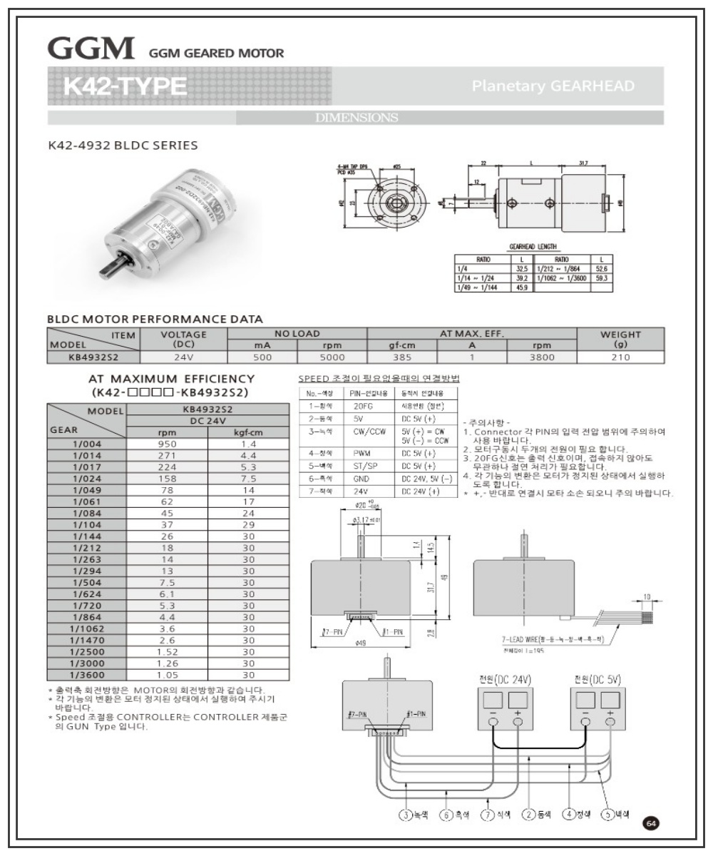 K42-4932(BLDC)                                                                                      